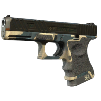 Glock-18 | Winterized (Battle-Scarred)