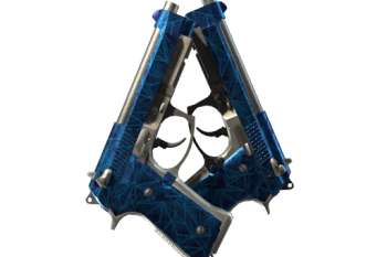 Dual Berettas | Cobalt Quartz